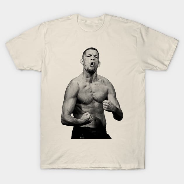 Nate Diaz T-Shirt by Puaststrol